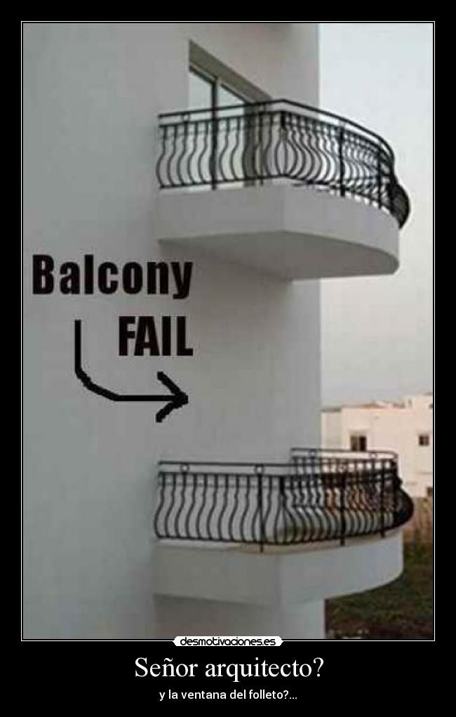 Señor arquitecto? - 