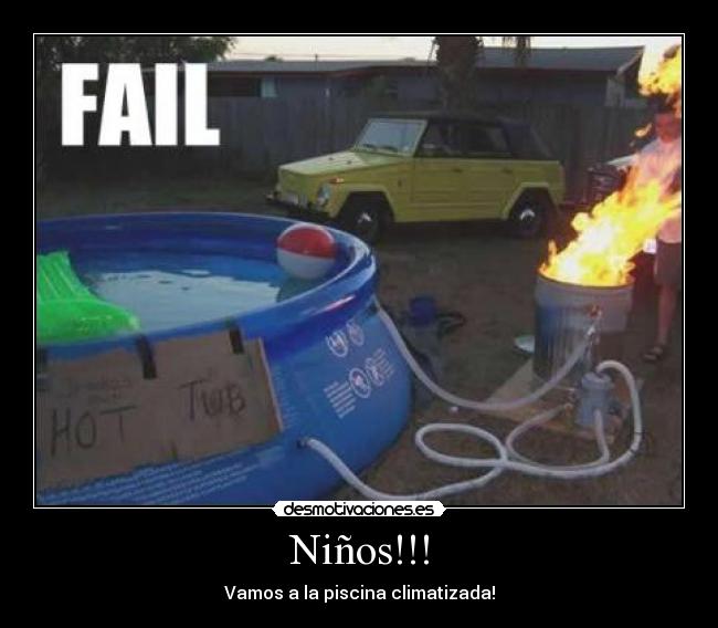 Niños!!! - Vamos a la piscina climatizada!