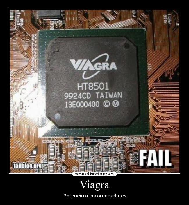 Viagra - Potencia a los ordenadores