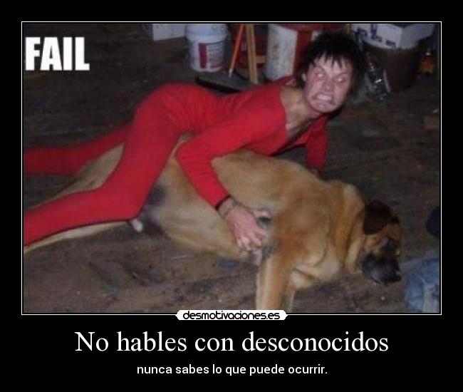 No hables con desconocidos -