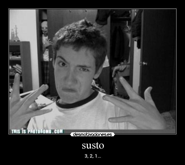susto - 3, 2, 1...