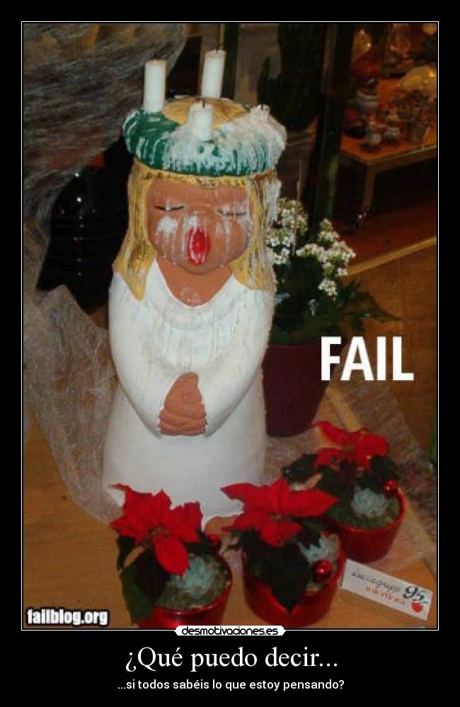 ¿Qué puedo decir... -