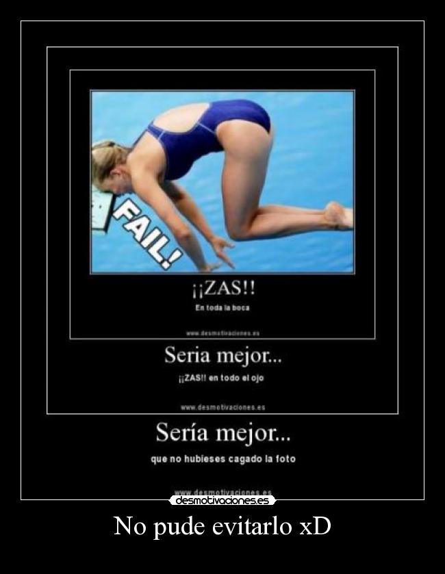 No pude evitarlo xD -