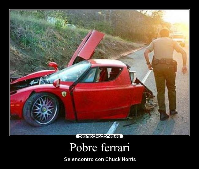 Pobre ferrari - 