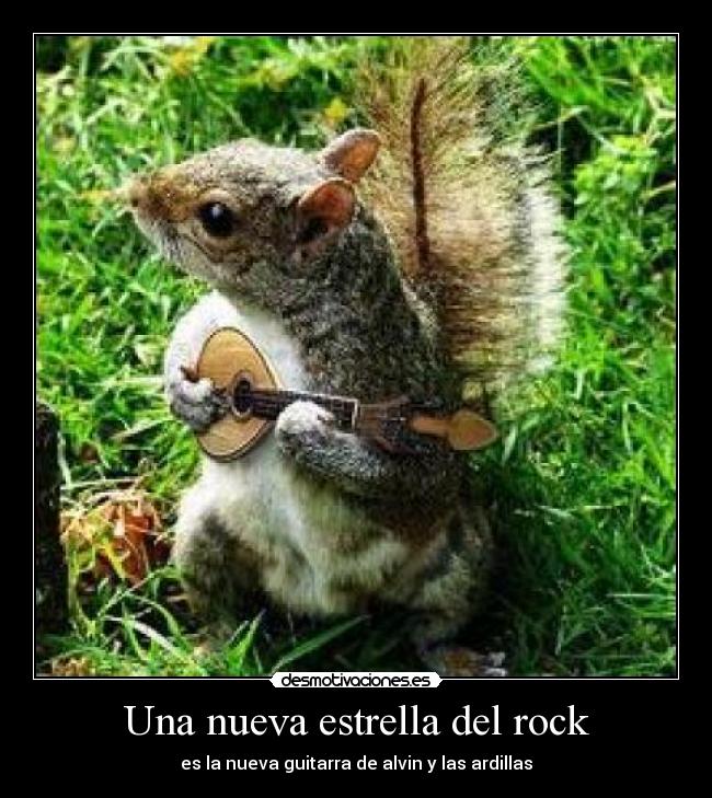 Una nueva estrella del rock -