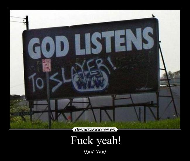 Fuck yeah! - \\m/ \\m/