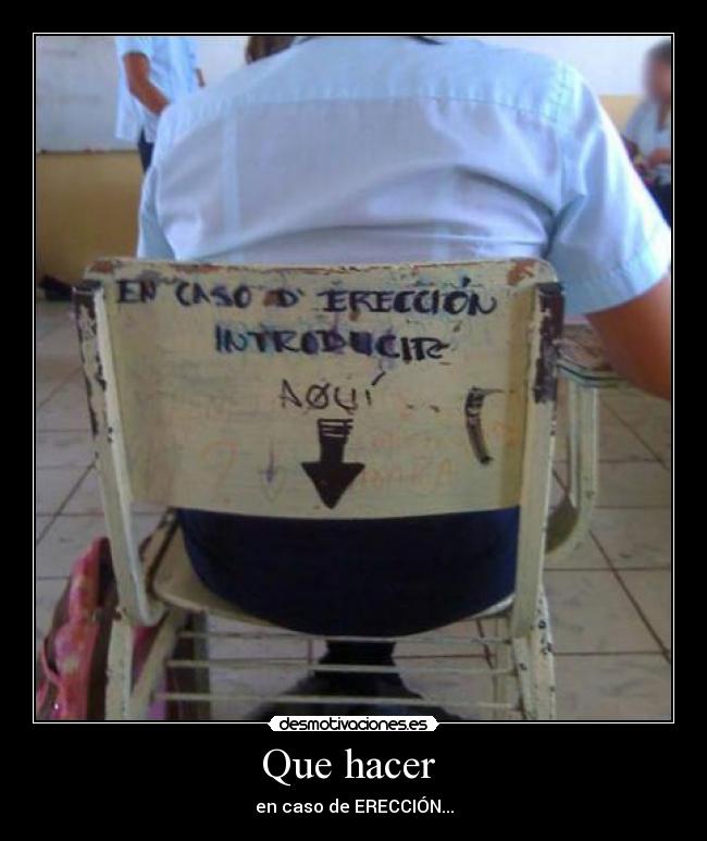 Que hacer -