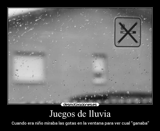 Juegos de lluvia - 