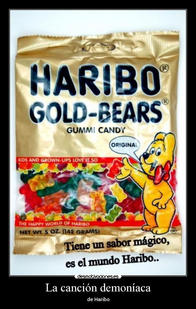 La canción demoníaca - de Haribo