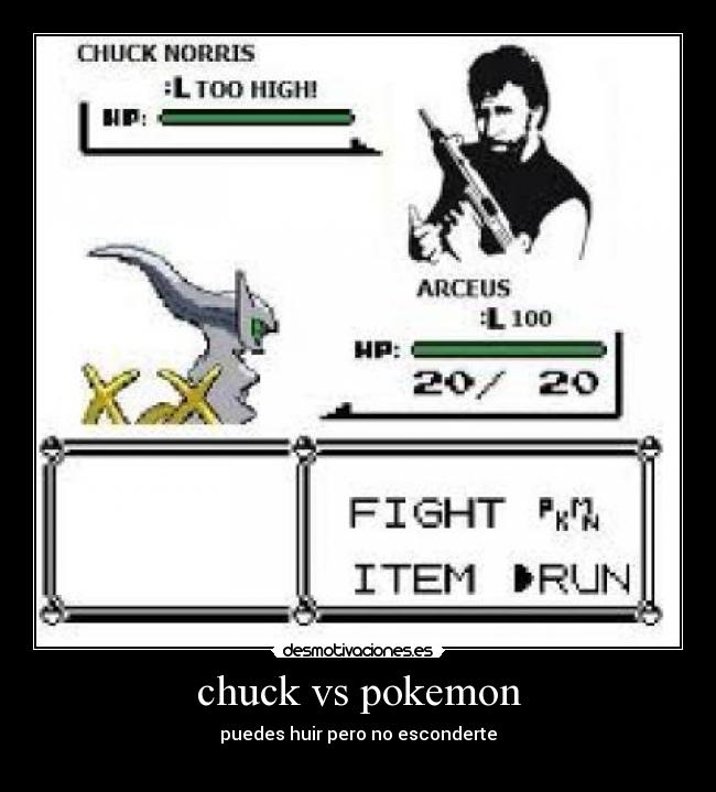 chuck vs pokemon -