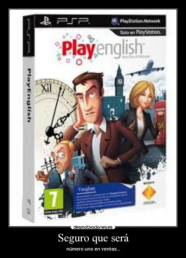 Seguro que será - número uno en ventas...