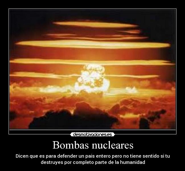 Bombas nucleares - 