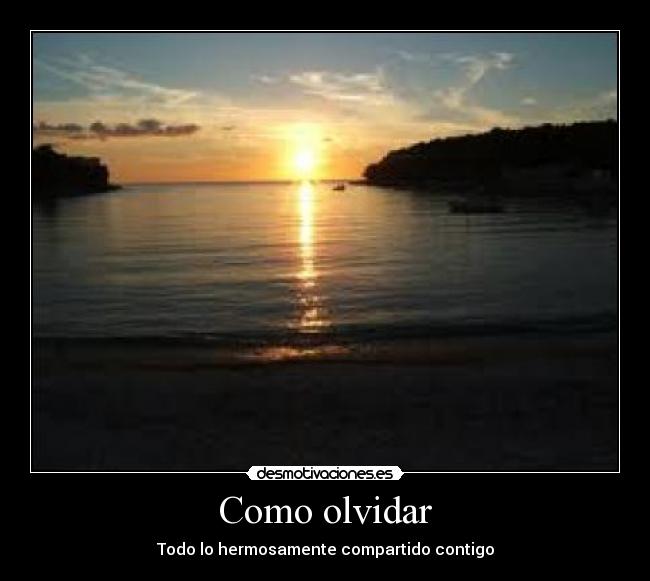 Como olvidar - 
