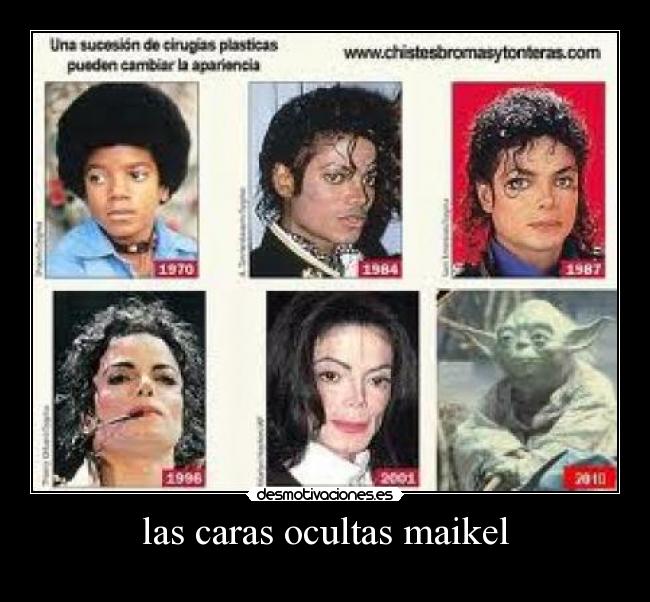 las caras ocultas maikel - 