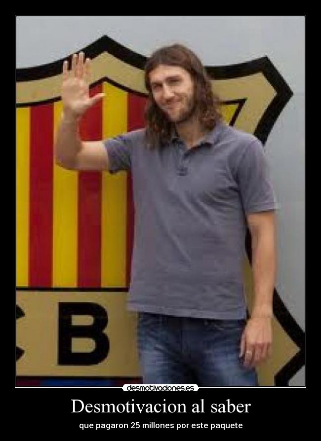 Desmotivacion al saber - que pagaron 25 millones por este paquete