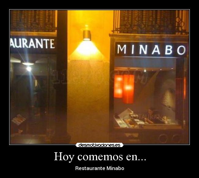 Hoy comemos en... -
