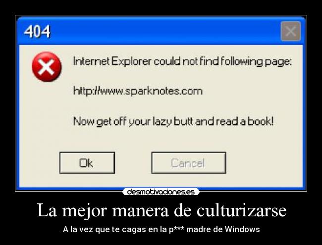 La mejor manera de culturizarse - 