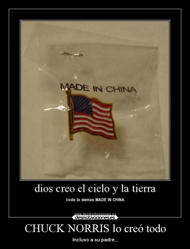 CHUCK NORRIS lo creó todo - Incluso a su padre...