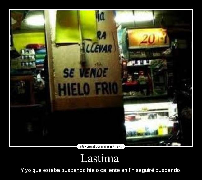 Lastima -
