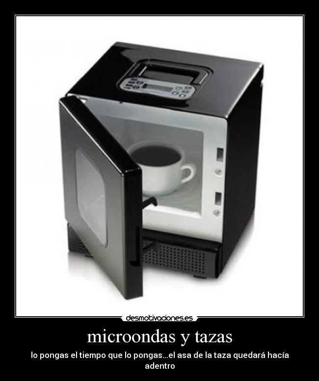 microondas y tazas - 