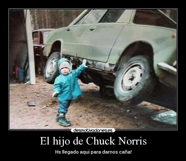 El hijo de Chuck Norris -