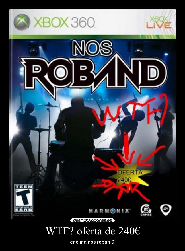 WTF? oferta de 240€ - 