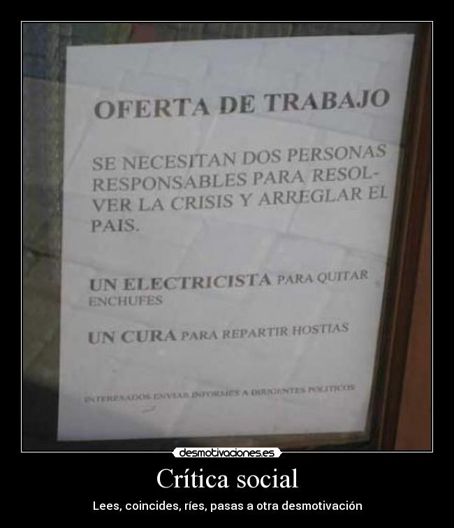 carteles sociedad humor mala leche desmotivaciones