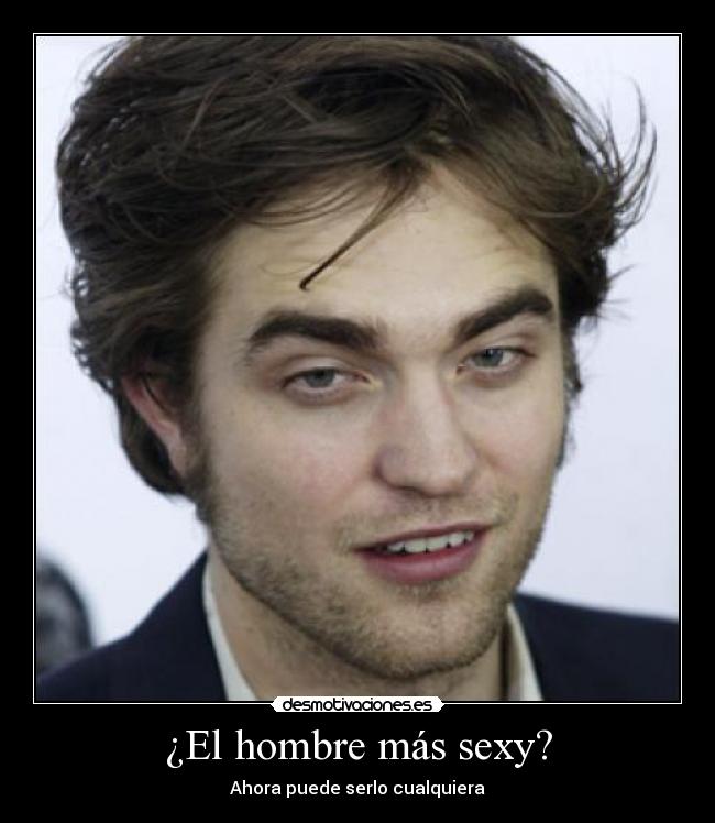 ¿El hombre más sexy? -