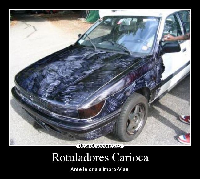 Rotuladores Carioca - Ante la crisis impro-Visa