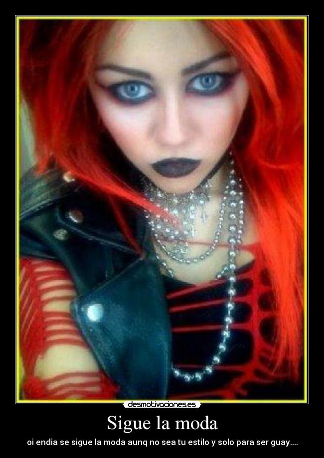 Sigue la moda -