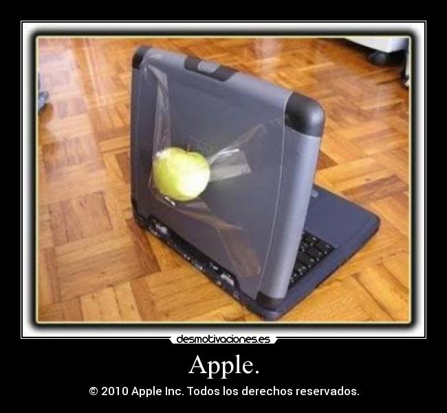 Apple. - 