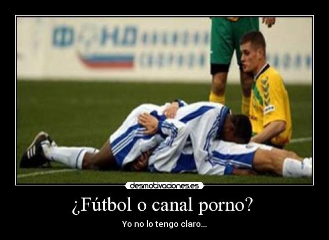 ¿Fútbol o canal porno?  - 