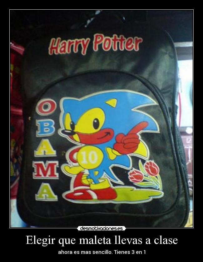 Elegir que maleta llevas a clase - ahora es mas sencillo. Tienes 3 en 1