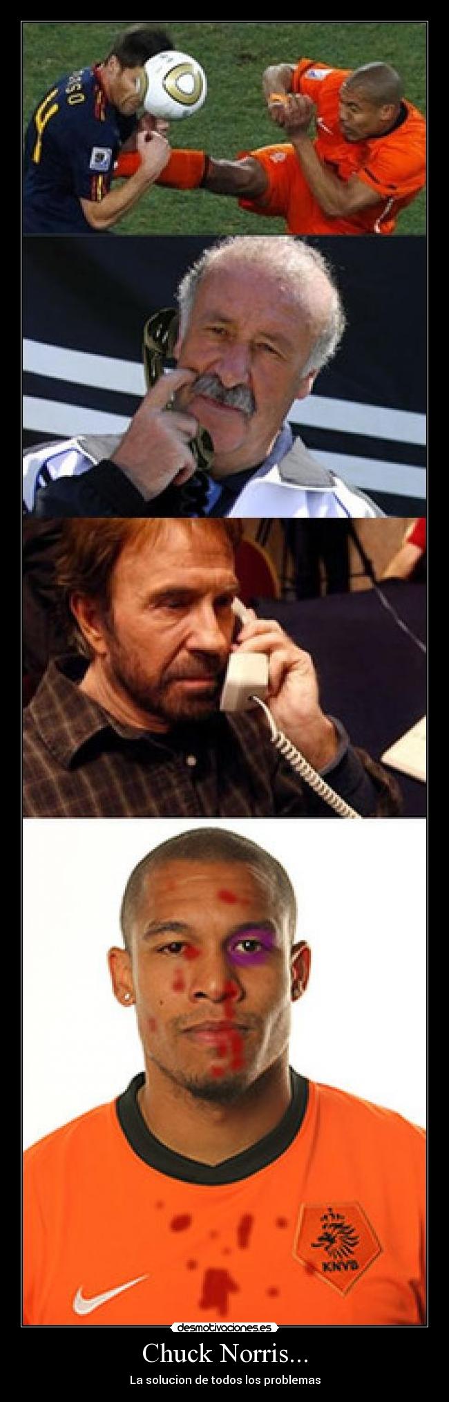Chuck Norris... - La solucion de todos los problemas