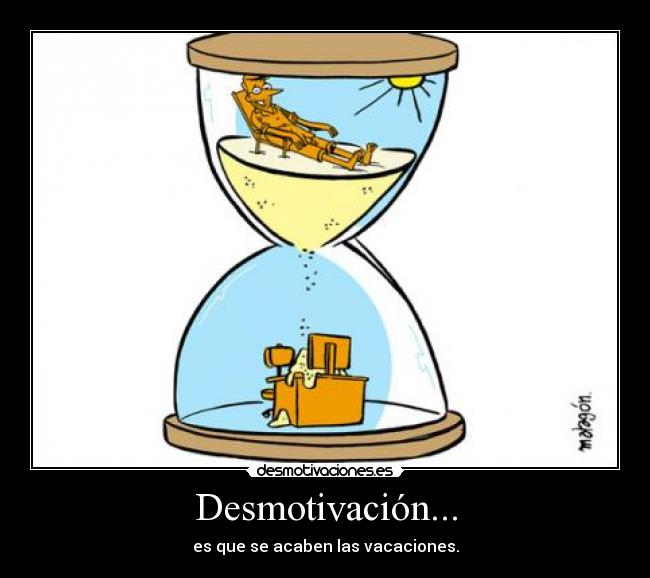 Desmotivación... - 