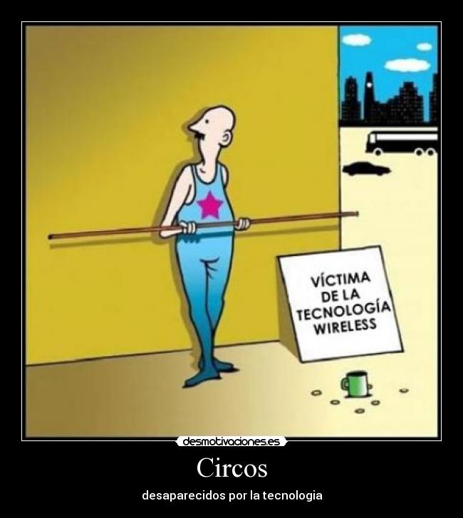 Circos - desaparecidos por la tecnologia