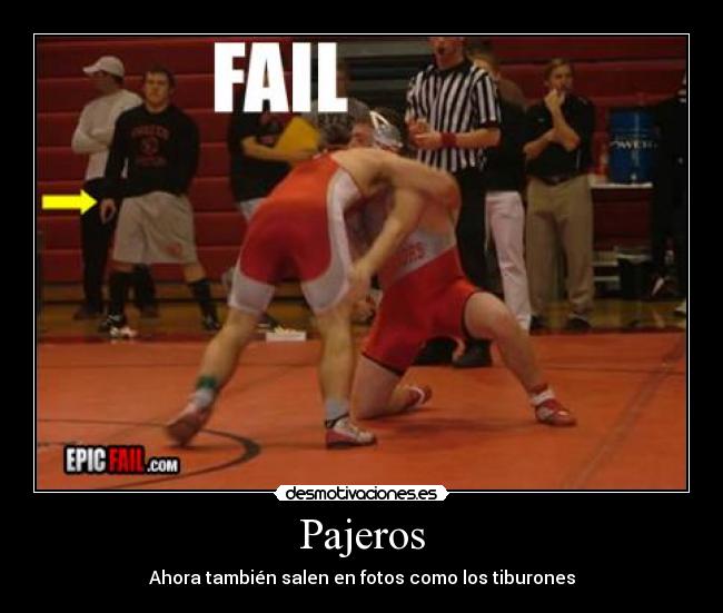 Pajeros - Ahora también salen en fotos como los tiburones