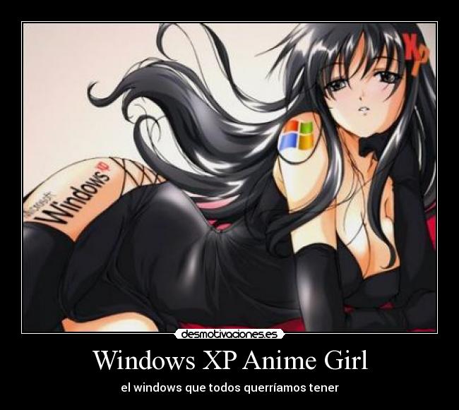 carteles anime anime windows desmotivaciones