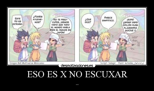 ESO ES X NO ESCUXAR - 