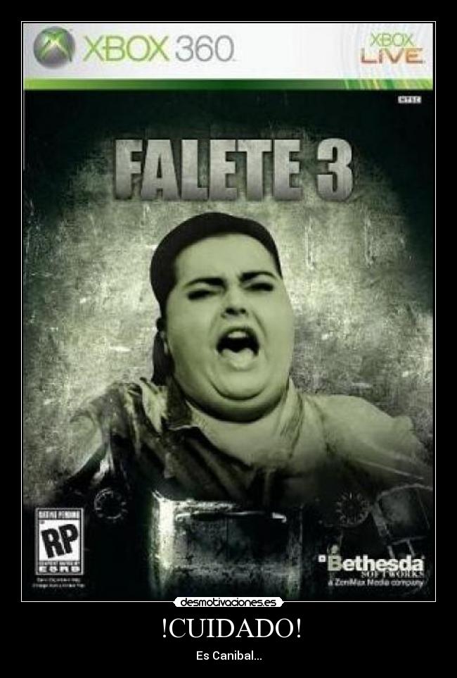 !CUIDADO! - Es Canibal...