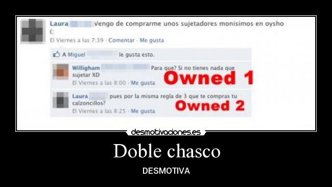 Doble chasco -