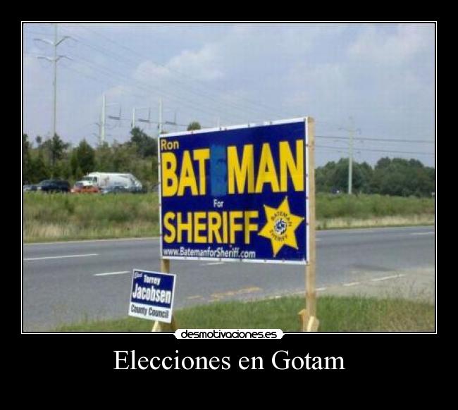 Elecciones en Gotam - 
