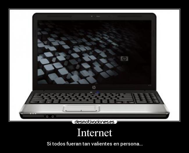 carteles internet internet heavys canis pijos heteros gays idiotas frikis desmotivaciones