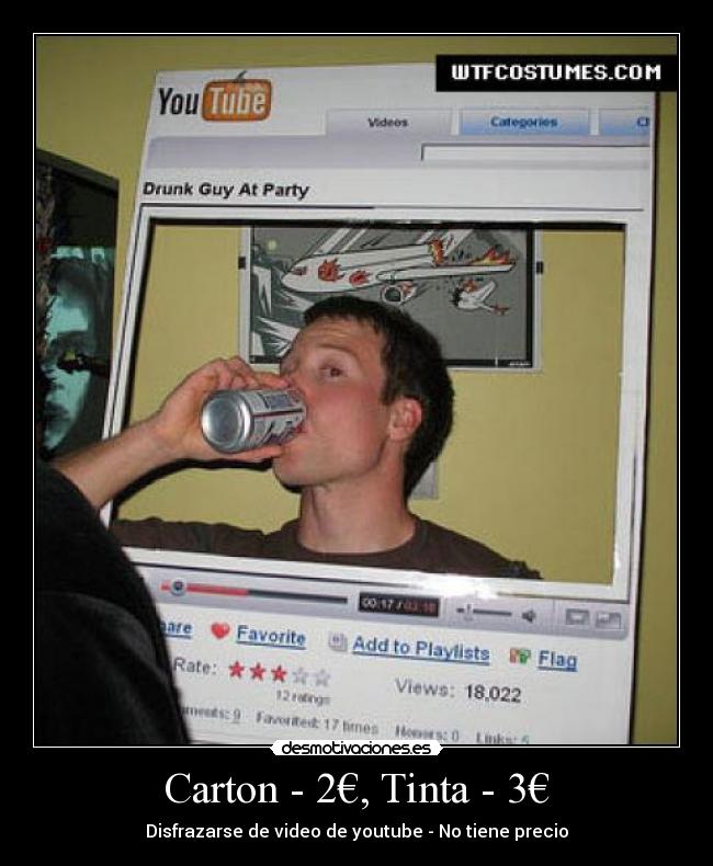 Carton - 2€, Tinta - 3€ -