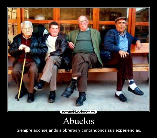 carteles abuelos desmotivaciones