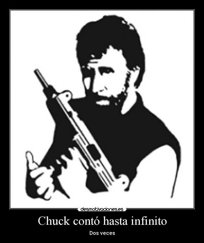 Chuck contó hasta infinito - 