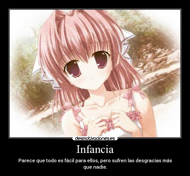 carteles infancia infancia desgracias surfrir desmotivaciones