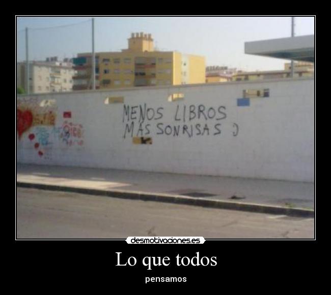 carteles menos libros desmotivaciones