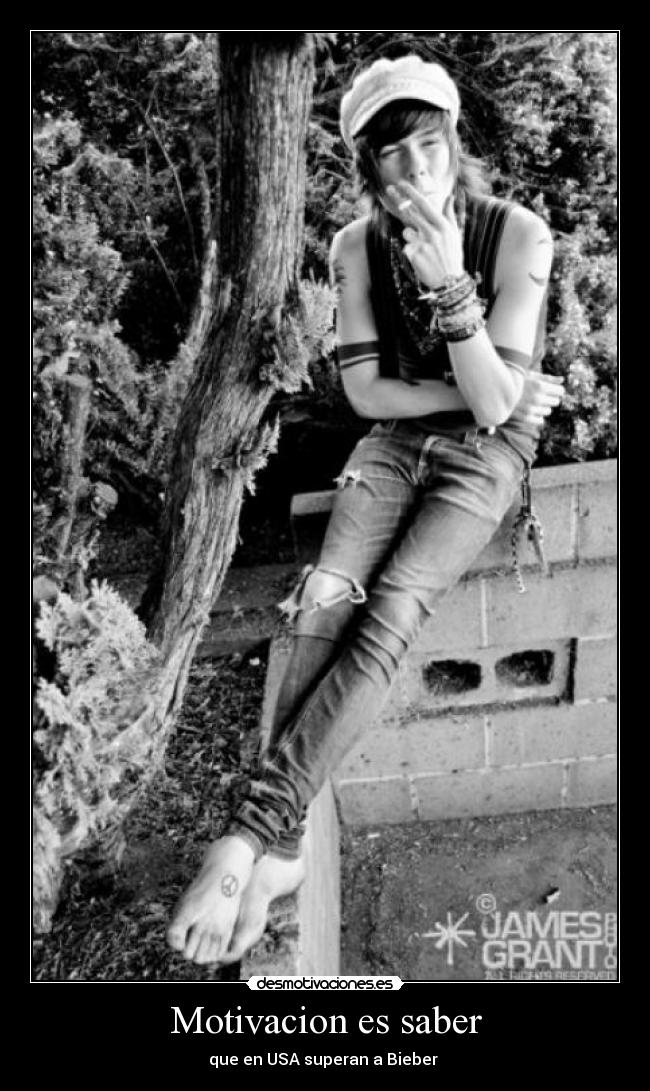 Motivacion es saber - que en USA superan a Bieber