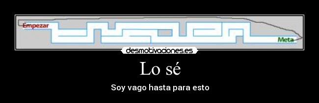 Lo sé - 